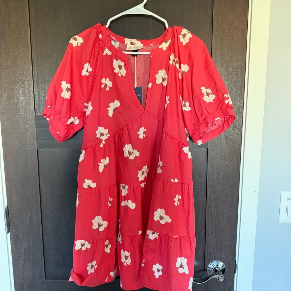 Universal Thread Red Floral Mini Dress